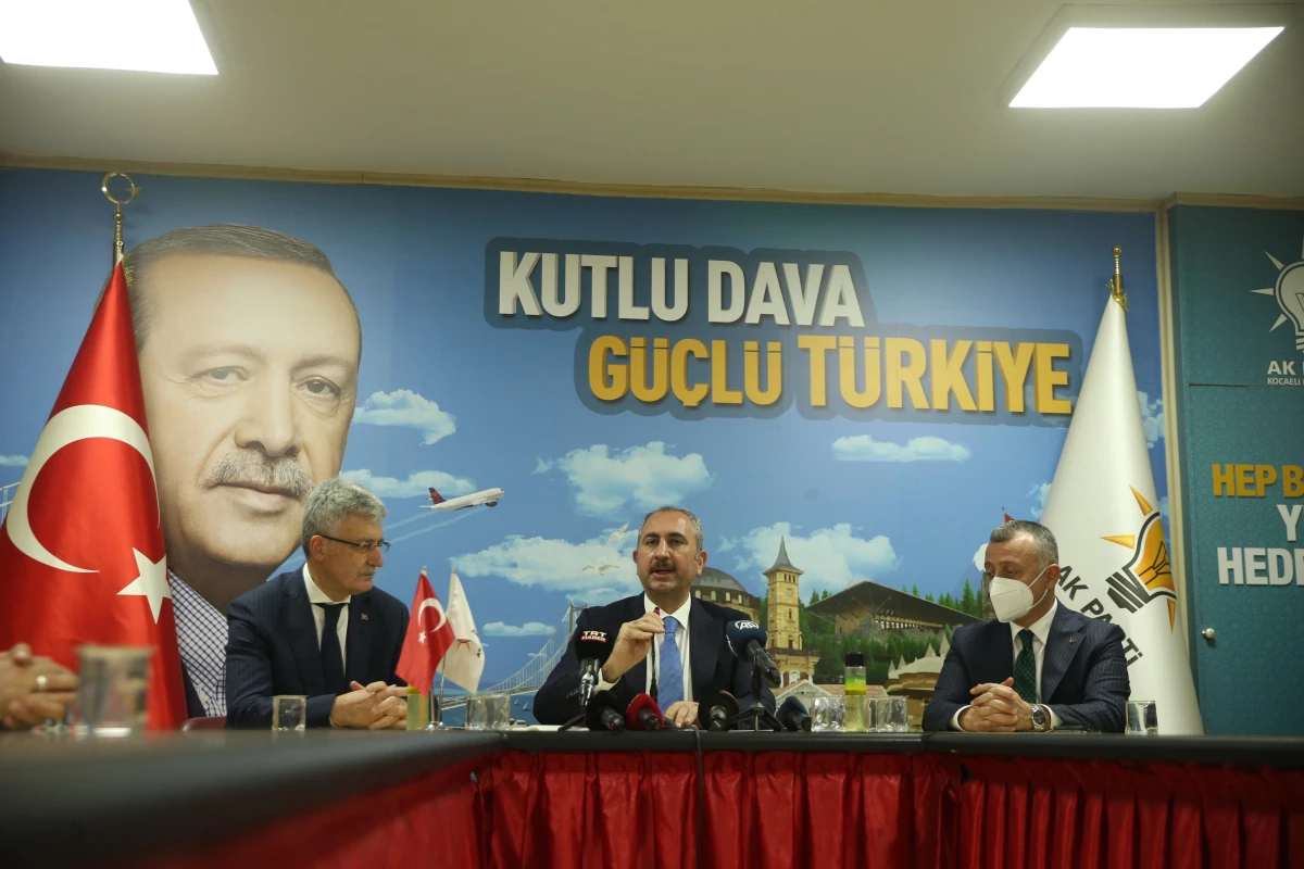 Adalet Bakanı Gül, Kocaeli\'de konuştu Açıklaması