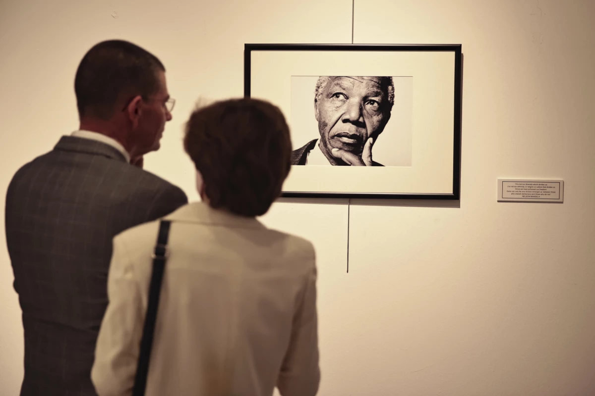 Başkentte Nelson Mandela fotoğraf sergisi açıldı