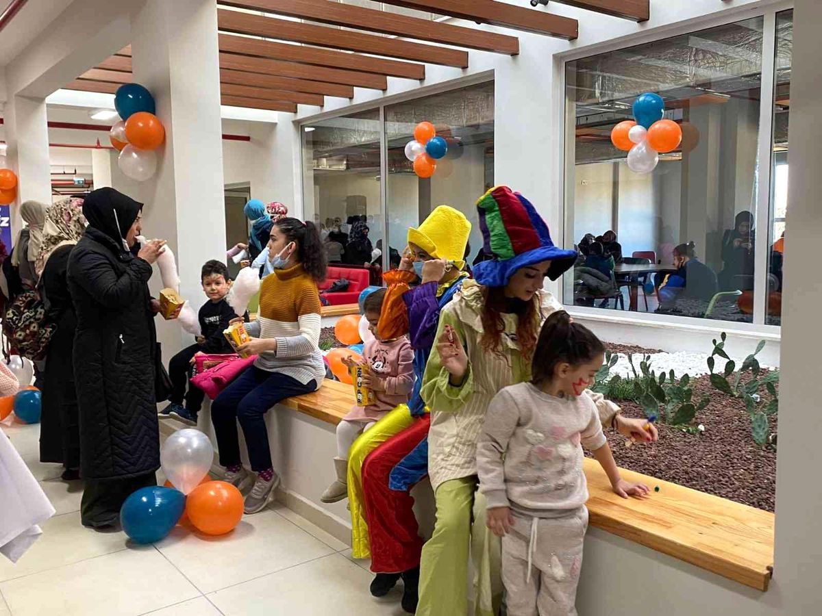 Çekmeköy\'de özel çocuklar doyasıya eğlendi