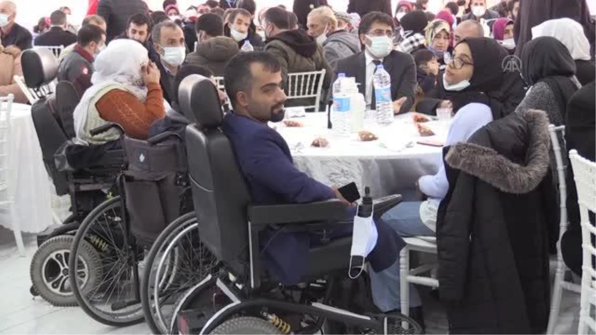 DİYARBAKIR - 3 Aralık Dünya Engelliler Günü dolayısıyla program düzenlendi