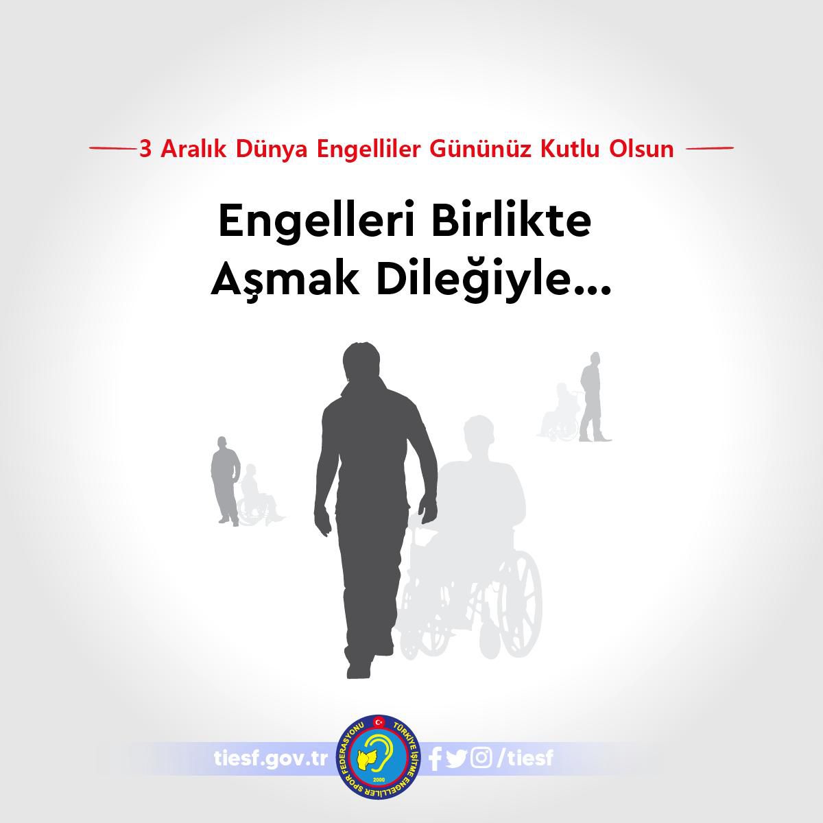 Federasyon Başkanımız Kerim Vural\'dan "Dünya Engelliler Günü" mesajı | VİDEOLU
