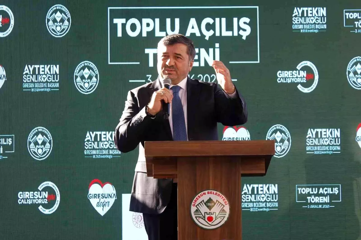 Giresun Belediyesi\'nden toplu açılış