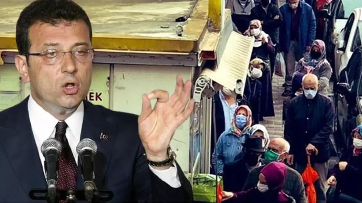 İmamoğlu\'ndan Halk Ekmek kuyrukları için "mizansen" yorumu yapanlara sert tepki: Siyaset için her şeyi konuşabilecek körlükte insanlar