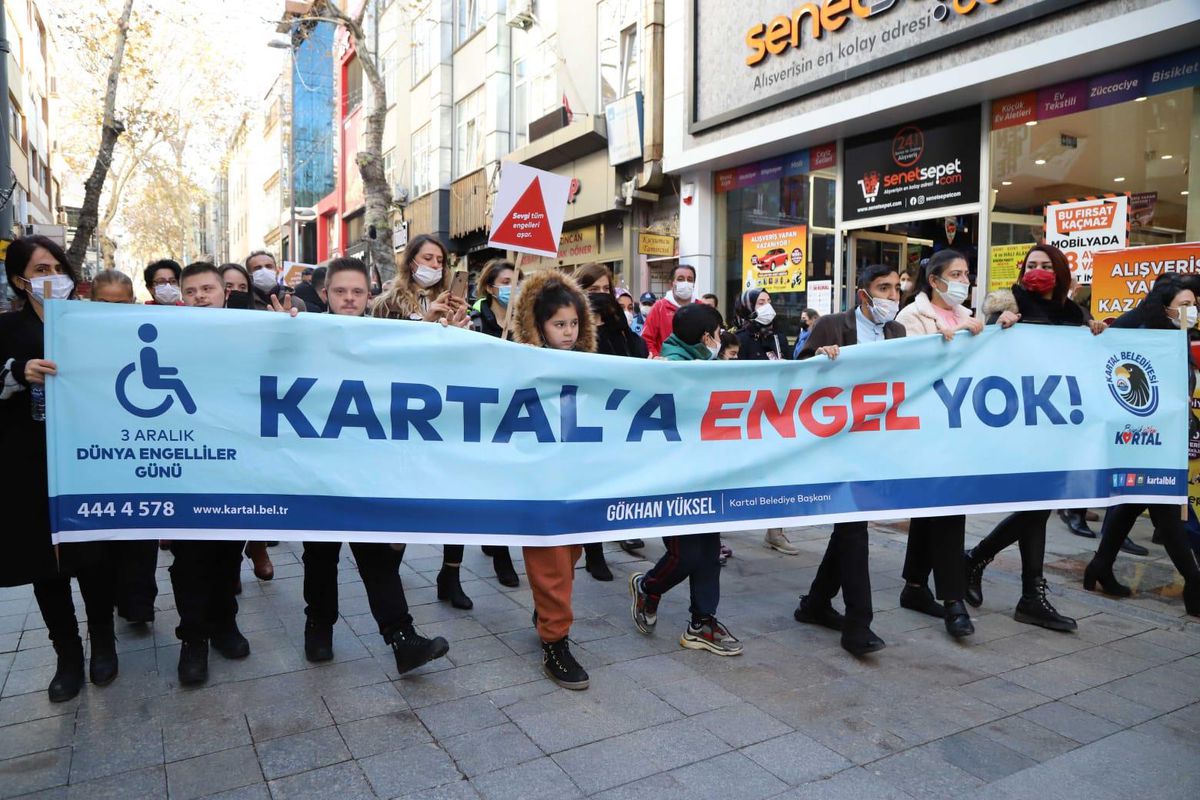 Kartal\'da 3 Aralık Dünya Engelliler Günü Festivali