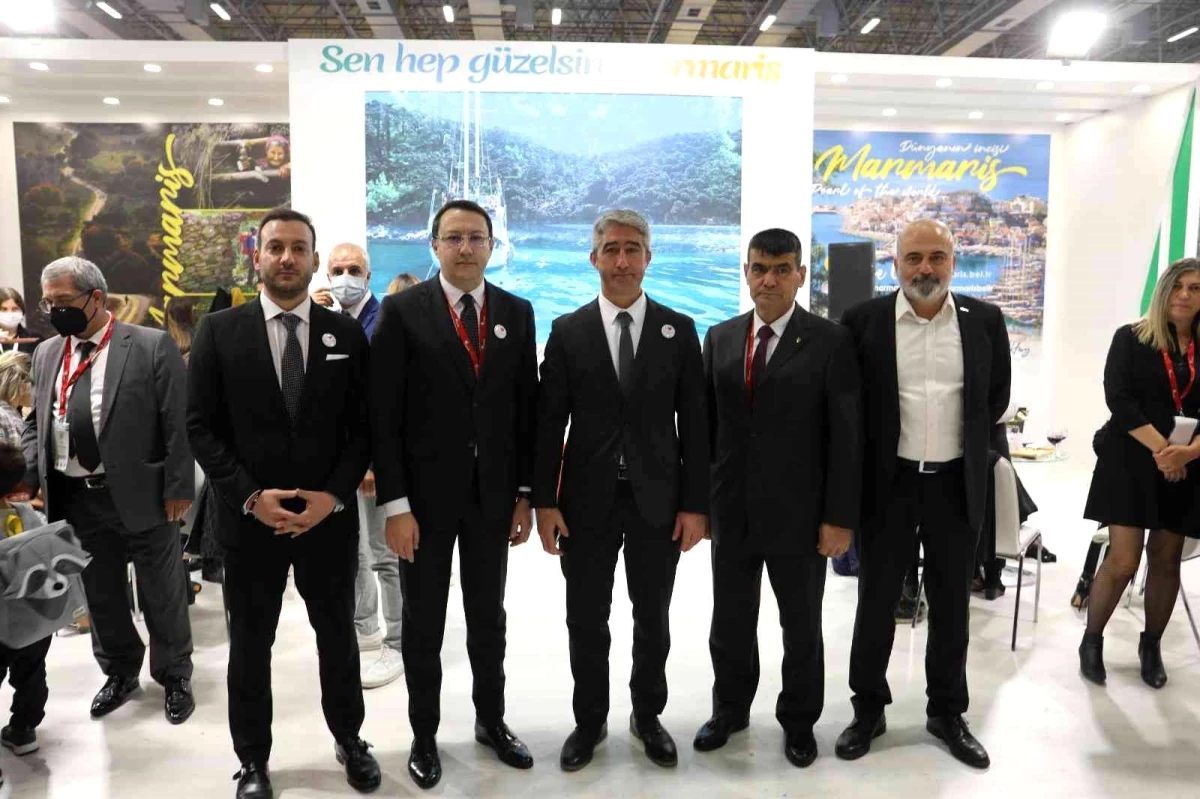 Marmaris Belediyesi\'nin standı fuarda yoğun ilgi görüyor