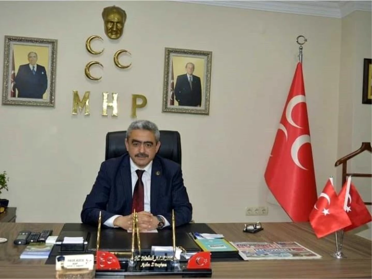 MHP Aydın İl Başkanı Alıcık: "İnsanlık varsa bütün engeller aşılır"