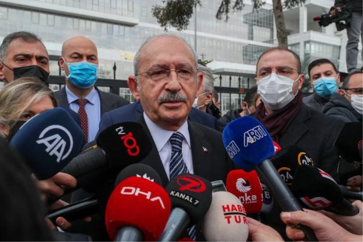 TÜİK\'e giden Kılıçdaroğlu, içeriye alınmadı