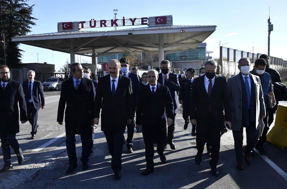 Türk, Bulgar ve Yunan heyetler Kapıkule\'de Ortak Temas Merkezi\'nde bir araya geldi