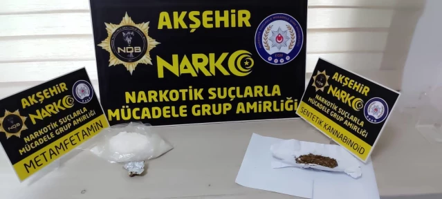 Son dakika haberi... Akşehir'deki uyuşturucu operasyonunda 2 kişi gözaltına alındı