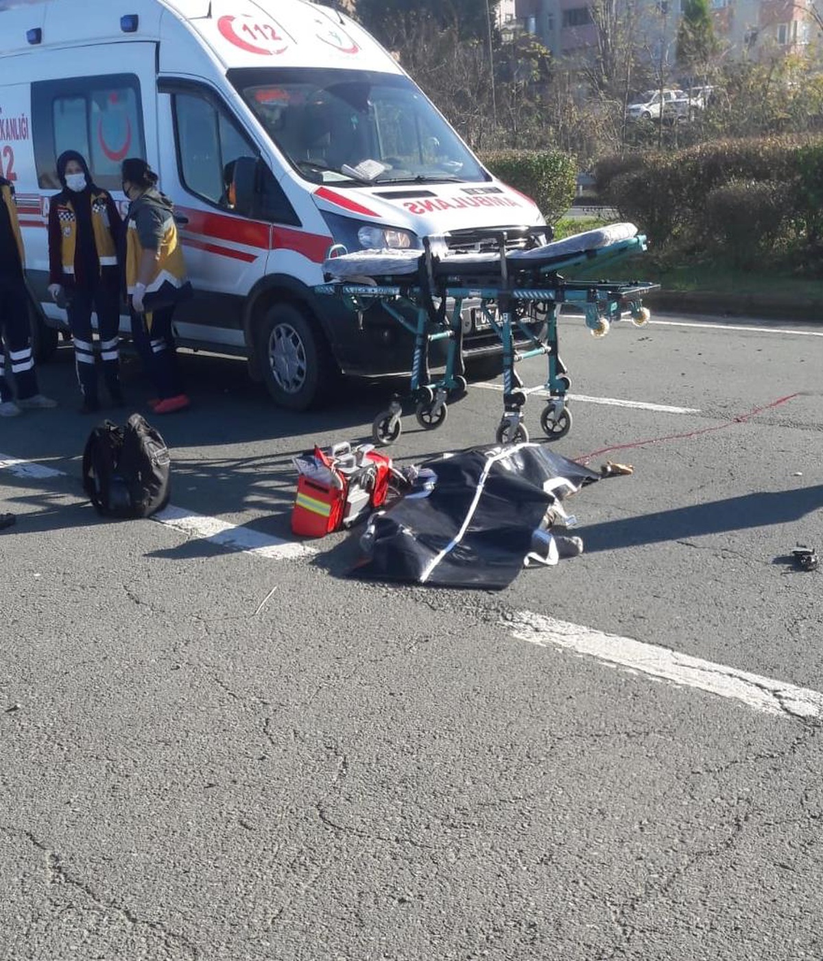 Artvin\'de otomobilin çarptığı kişi öldü