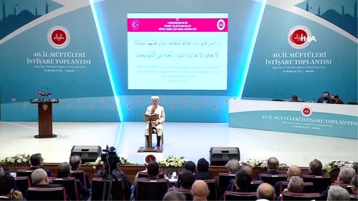 Diyanet İşleri Başkanı Erbaş: "Diyanet İşleri Başkanlığı\'nın gündelik tartışmaların içine çekilmesi, son derece yanlıştır, son derece üzücüdür"