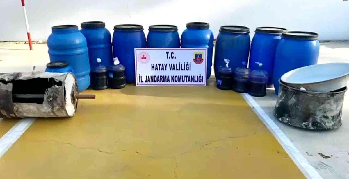 Hatay'da sahte içki operasyonu