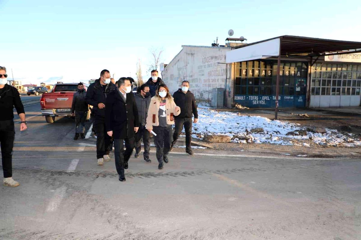 Kars\'ta Sanayi Sitesi modern yollara kavuştu