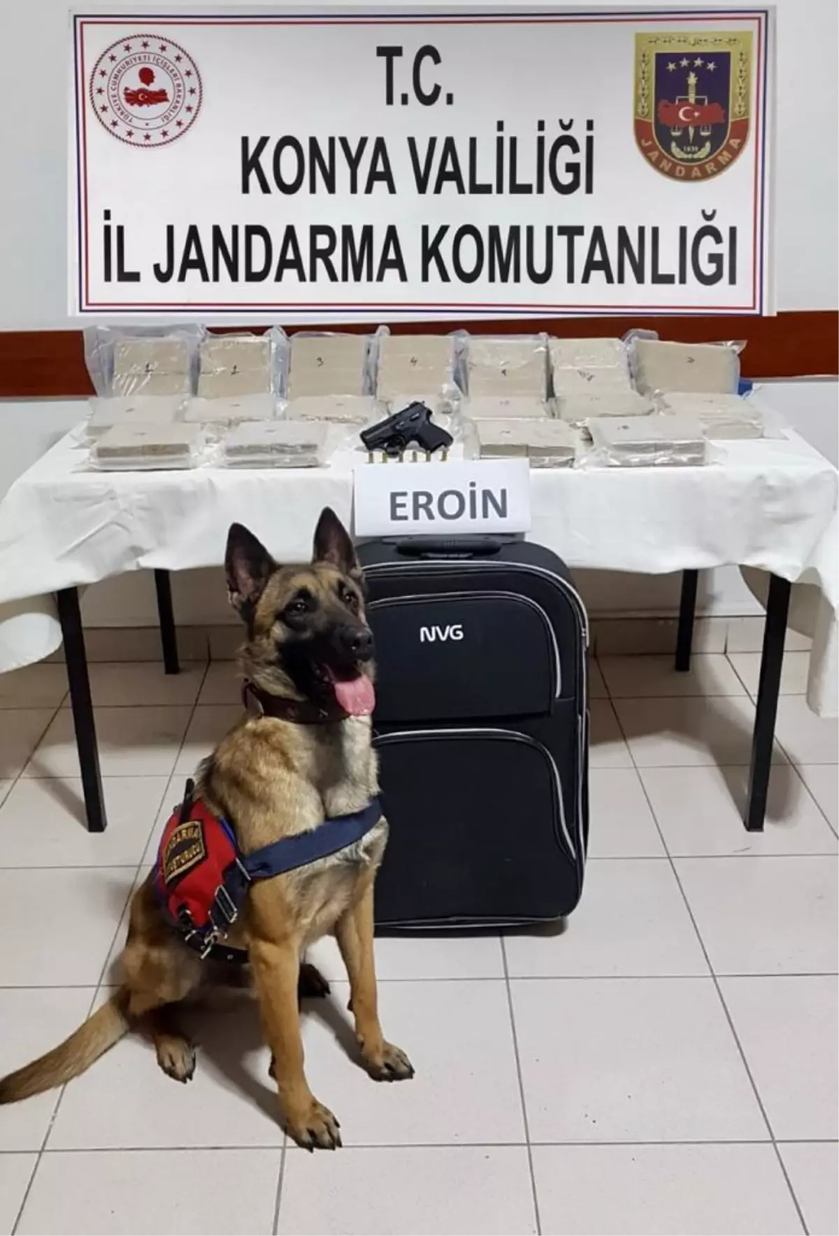 Son dakika haberi... Konya\'da uyuşturucu operasyonunda bir kişi tutuklandı