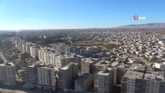 Mardin'de helikopter destekli trafik denetimi