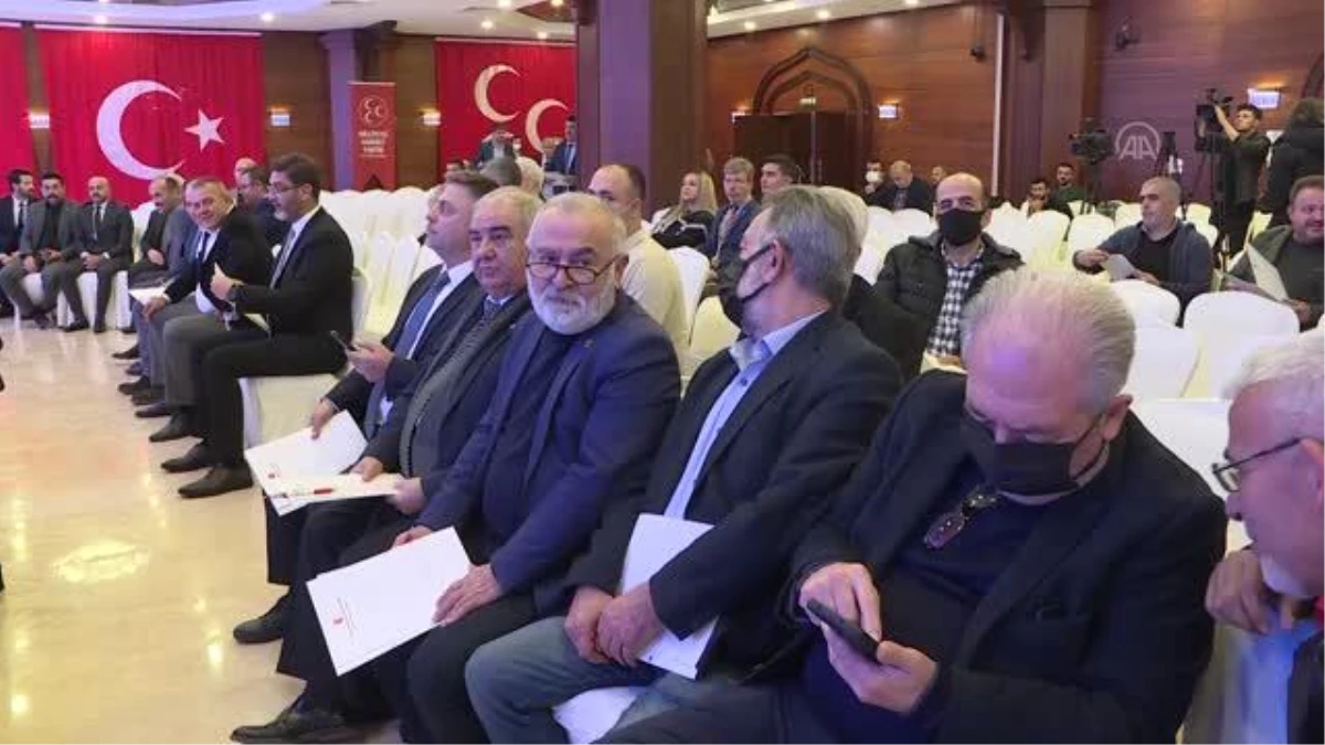 MHP\'nin "Adım Adım 2023, İl İl Anadolu" heyeti basınla buluştu