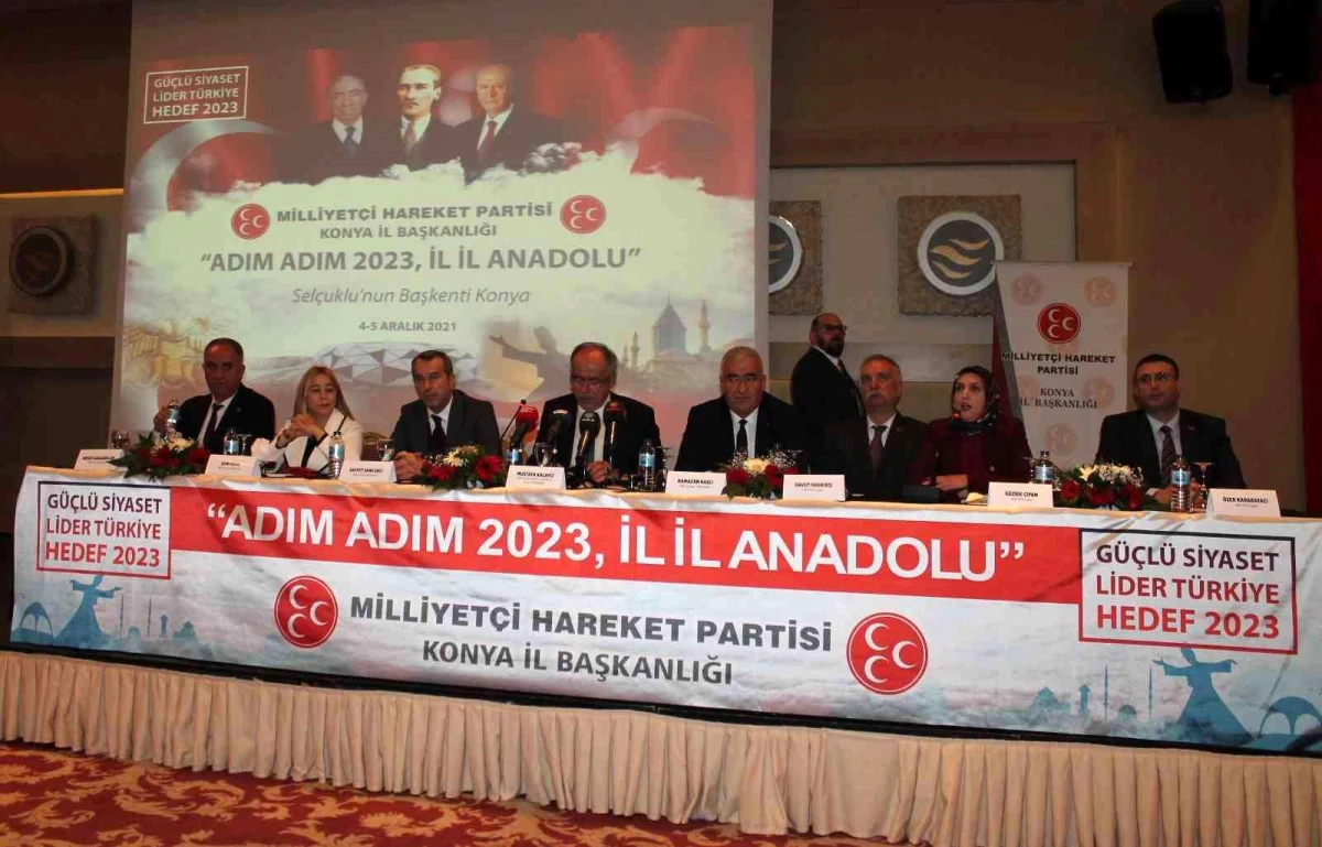MHP\'nin "Adım Adım 2023, İl İl Anadolu" programı Konya\'da düzenlendi
