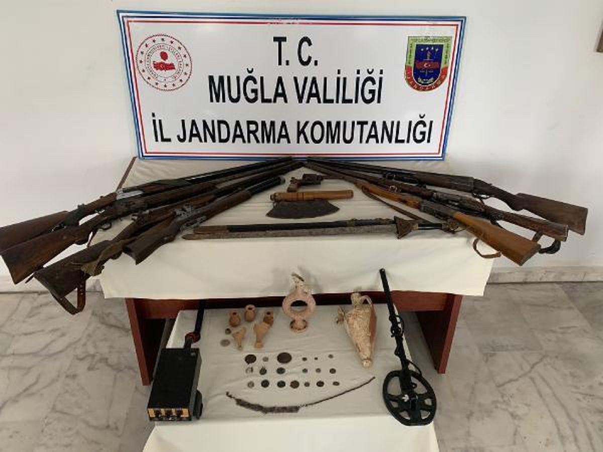 Son dakika haberi! Muğla\'da tarihi eser operasyonu
