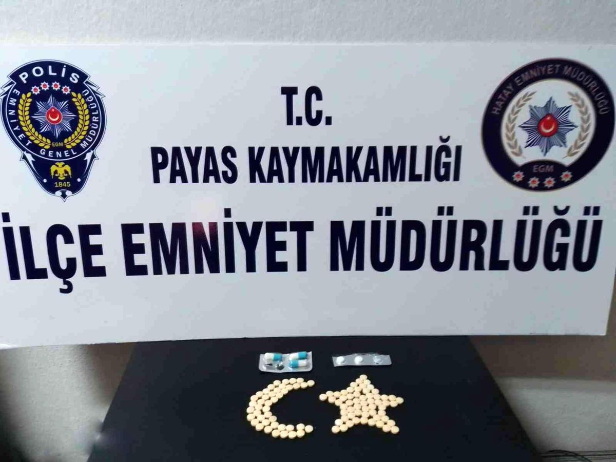 Son dakika haberleri: Payas'ta uyuşturucu hap operasyonu: 1 gözaltı