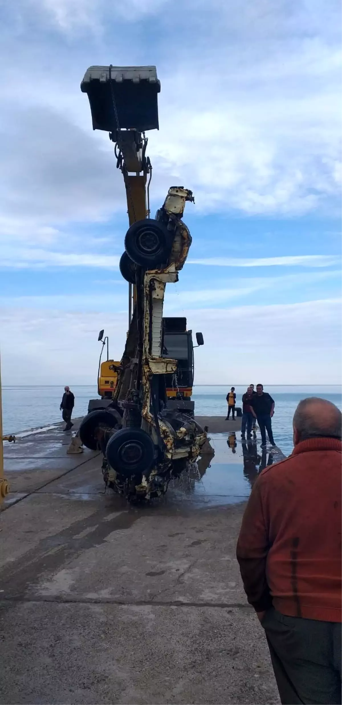 Sinop'ta 'denize araç uçtu' iddiası