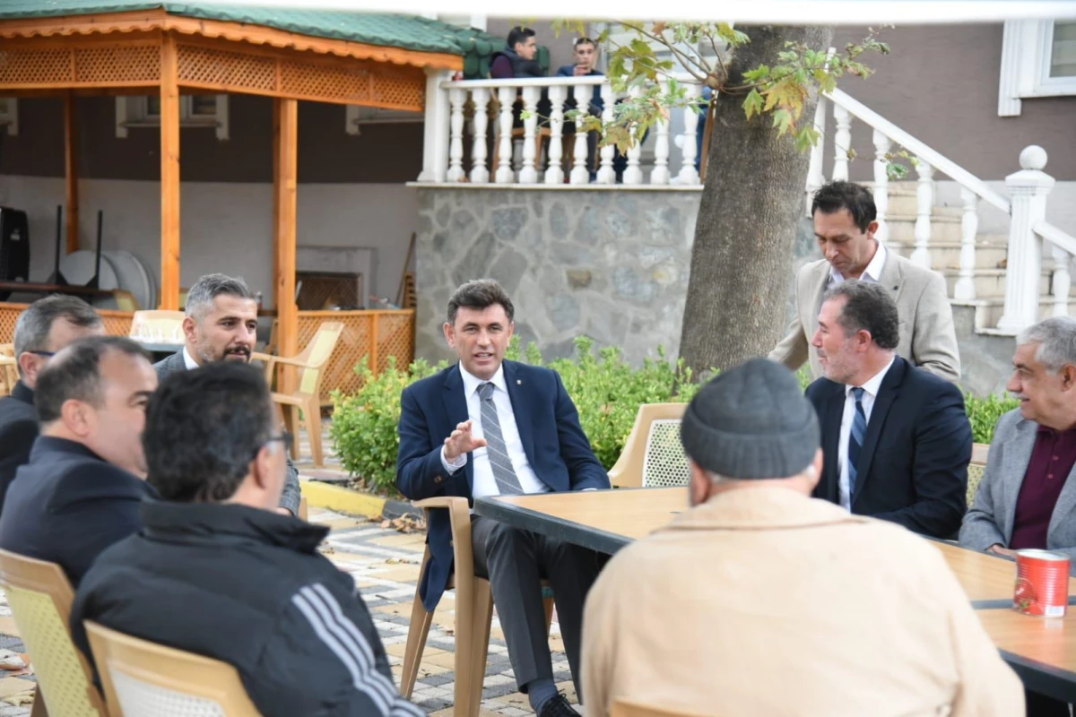 AK Parti Eskişehir İl Başkanı Çalışkan, Sarıcakaya ilçesini ziyaret etti