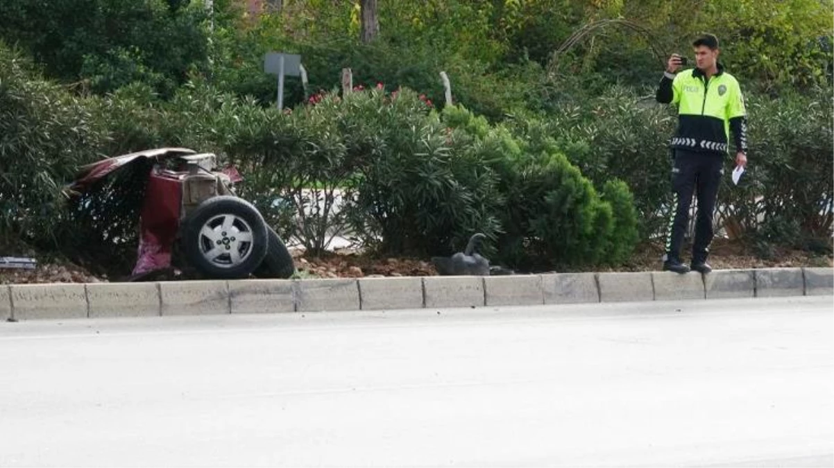 Aracın ön kısmını polis tam 60 metre ileride buldu