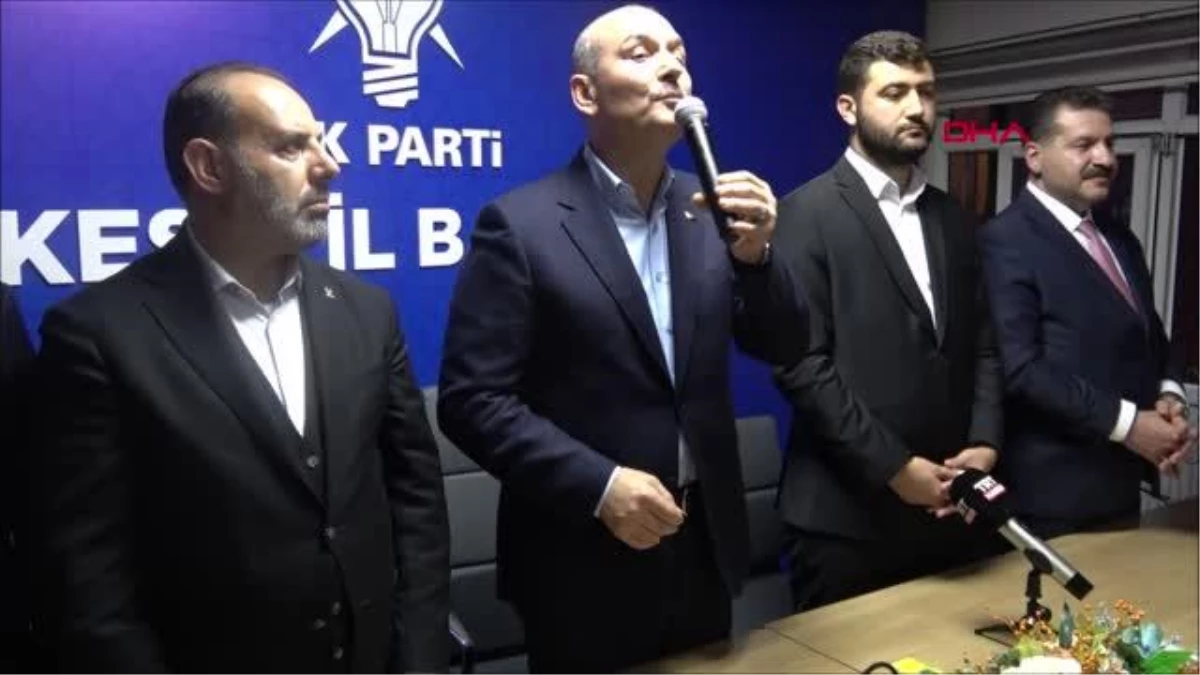 BAKAN SOYLU GENÇLERLE BULUŞTU