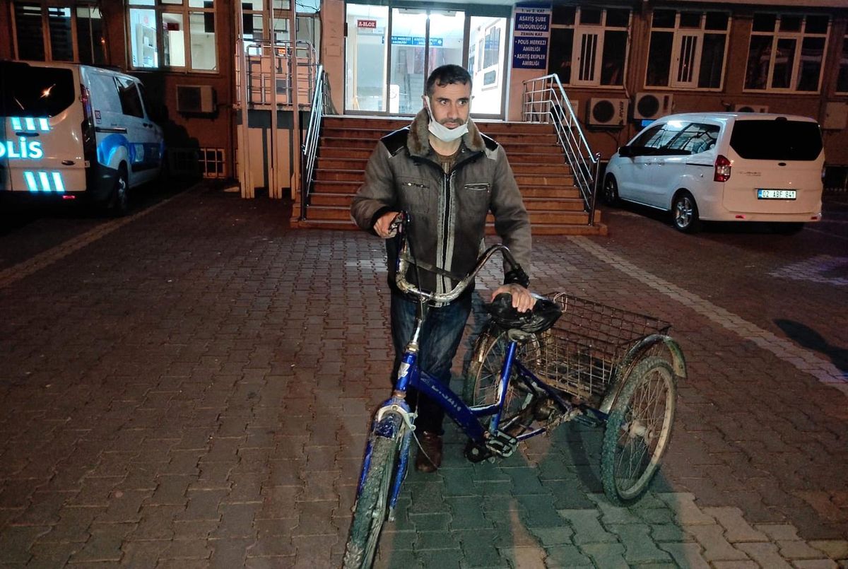 Son dakika haber | Bisikleti çalınan engelli vatandaş için polis seferber oldu