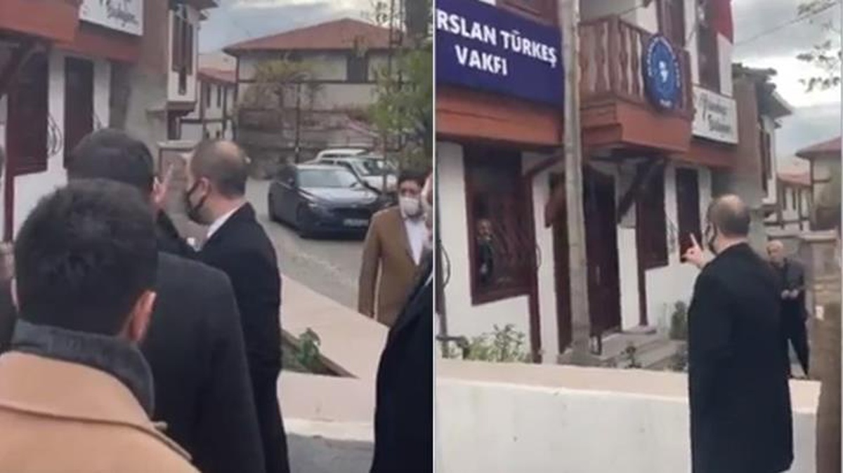 MHP\'li başkandan Türkeş Vakfı\'na baskın!