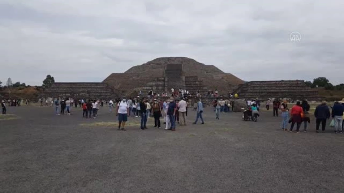 Teotihuacan Antik Kenti, Kovid-19 kısıtlamalarının gevşetilmesiyle yeniden ziyarete açıldı