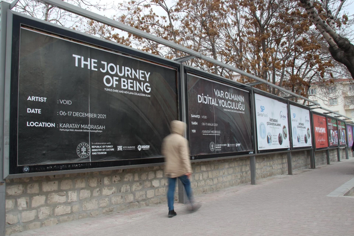 "The Journey of Being" Dijital Sanat Sergisi Konya\'da 6 Aralık\'ta açılacak