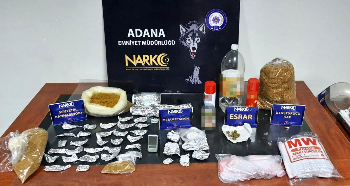 Adana\'da uyuşturucu operasyonunda yakalanan 11 şüpheli tutuklandı