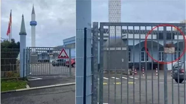 Almanya'da Türk camisine ırkçı saldırı: Kapısına domuz başı asıldı