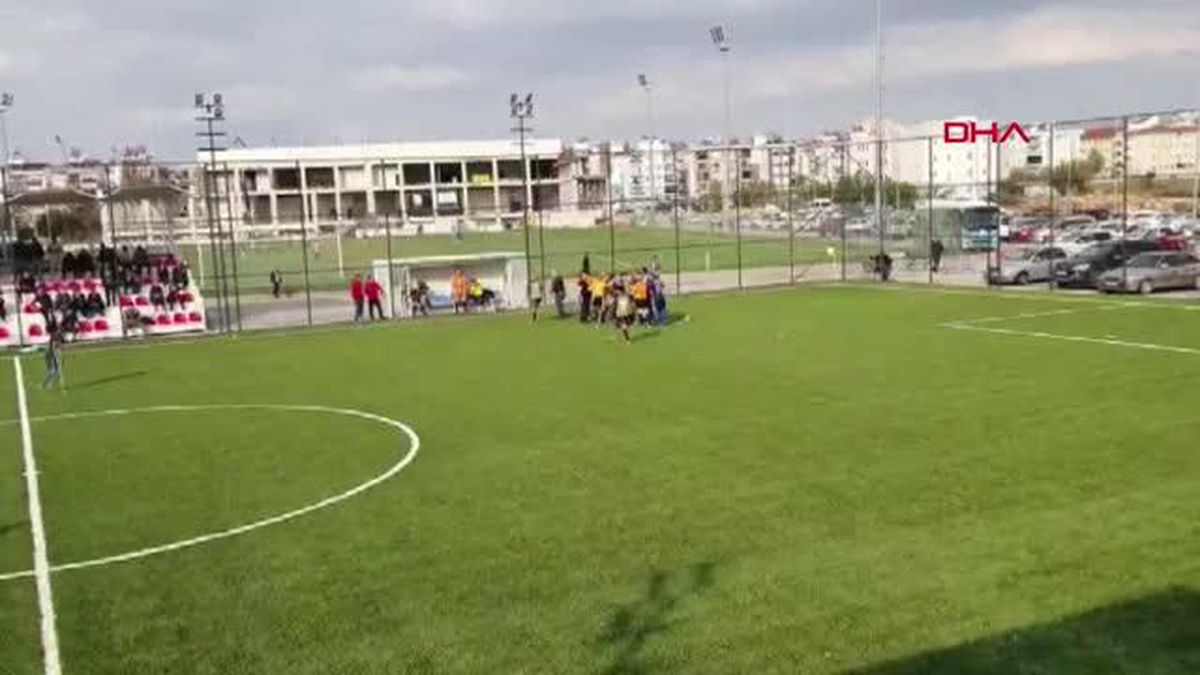 SPOR Ampute Ligi maçında yumruklar havada uçuştu