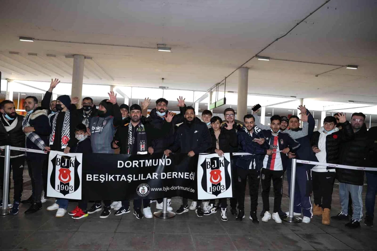 Beşiktaş, Dortmund maçı için Almanya'da