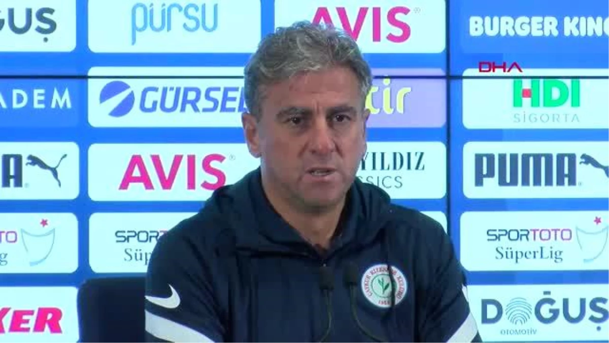 Çaykur Rizespor maçının ardından