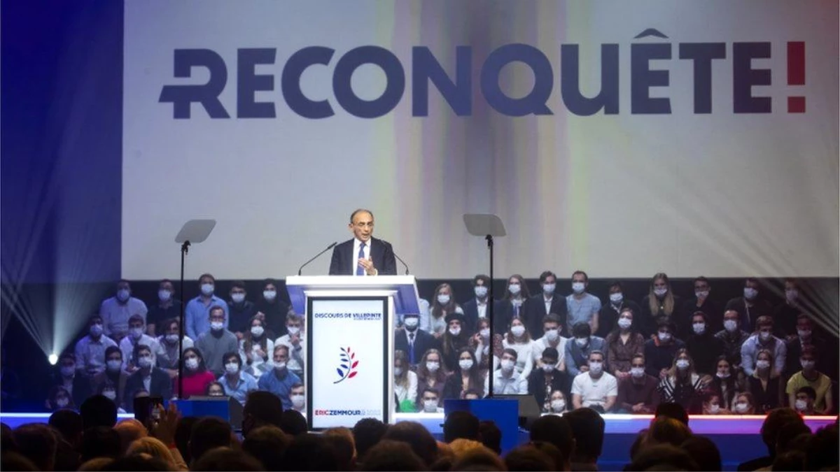 Eric Zemmour: Fransa\'da aşırı sağcı cumhurbaşkanı adayı ilk mitinginde tartaklandı