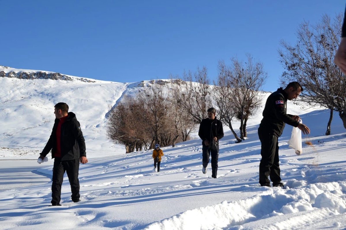 Erzurum Macera Off-Road Doğa Sporları ekibi kış sezonunu açtı