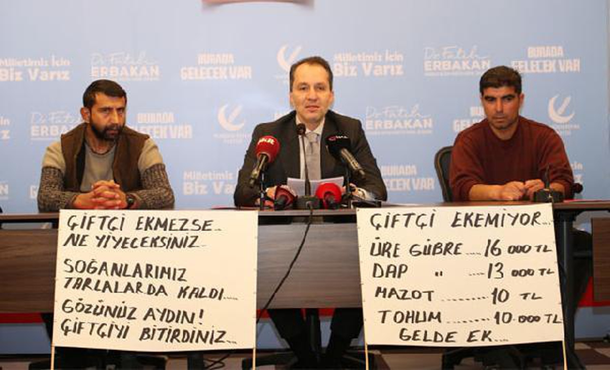 Son dakika haber | Fatih Erbakan: Çiftçilerimizin tüm borçlarının silinmesi gerekiyor