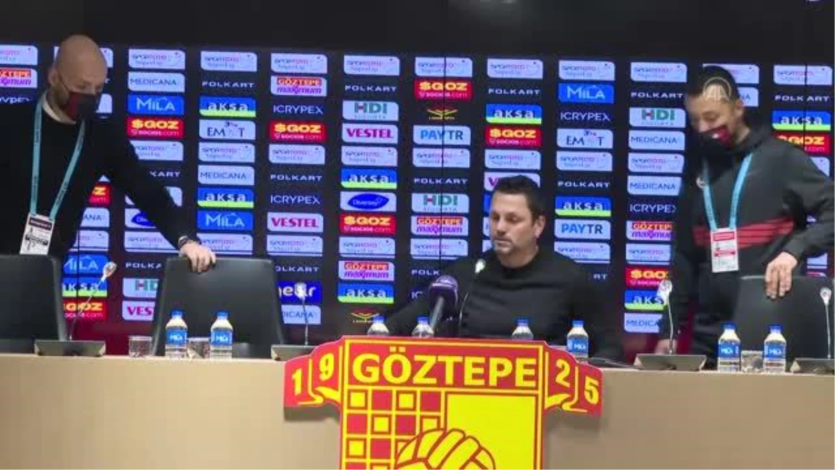 Göztepe-Gaziantep FK maçının ardından