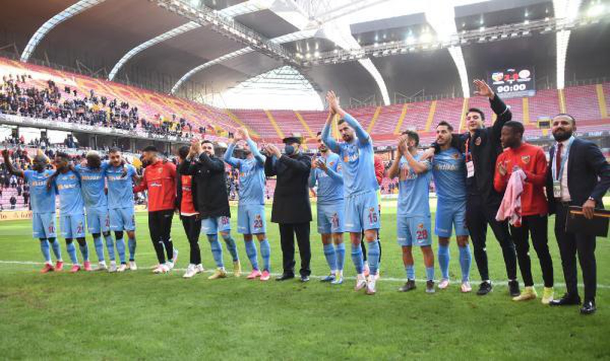Kayserispor, Beşiktaş maçı öncesi moral buldu