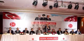 MHP 'Adım Adım 2023, İl İl Anadolu' programı Çankaya'da düzenlendi