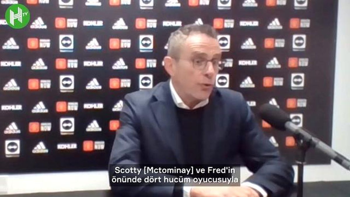 Ralf Rangnick Scott McTominay ve Fred\'e Övgüler Yağdırdı