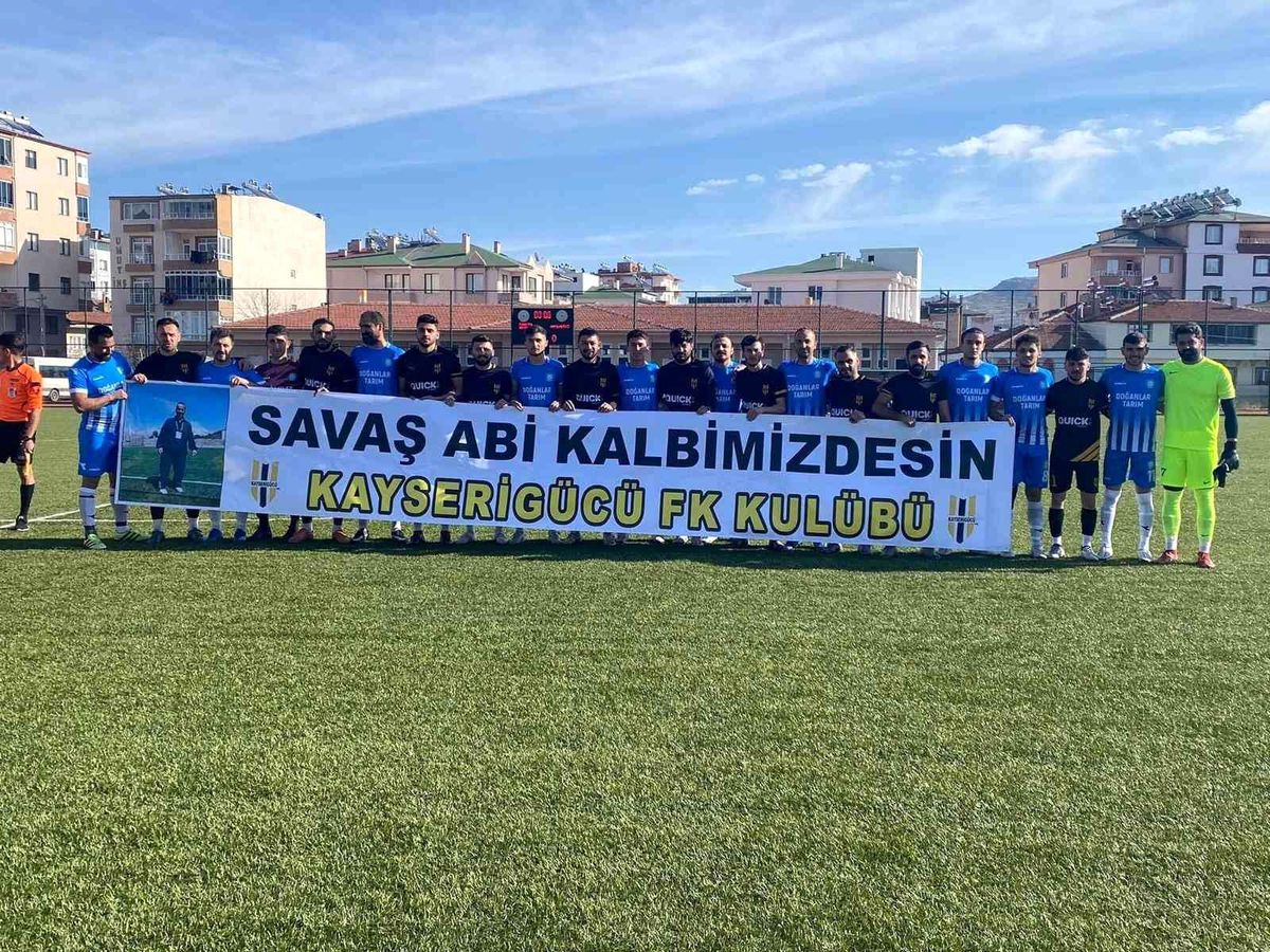 Süper Amatör Lig: Tomarza Belediyespor: 1 Kayserigücü FK: 1