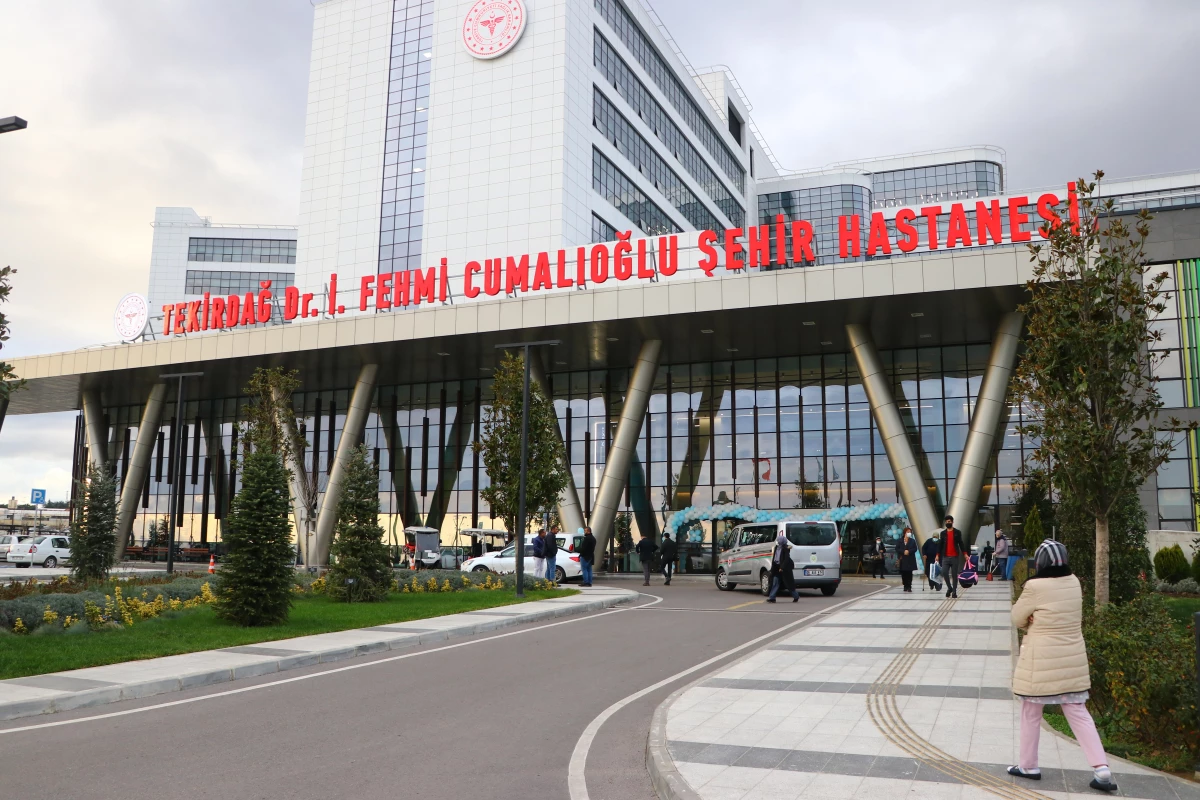Tekirdağ Dr. İsmail Fehmi Cumalıoğlu Şehir Hastanesi bir yılda 757 bin 732 hastaya hizmet verdi