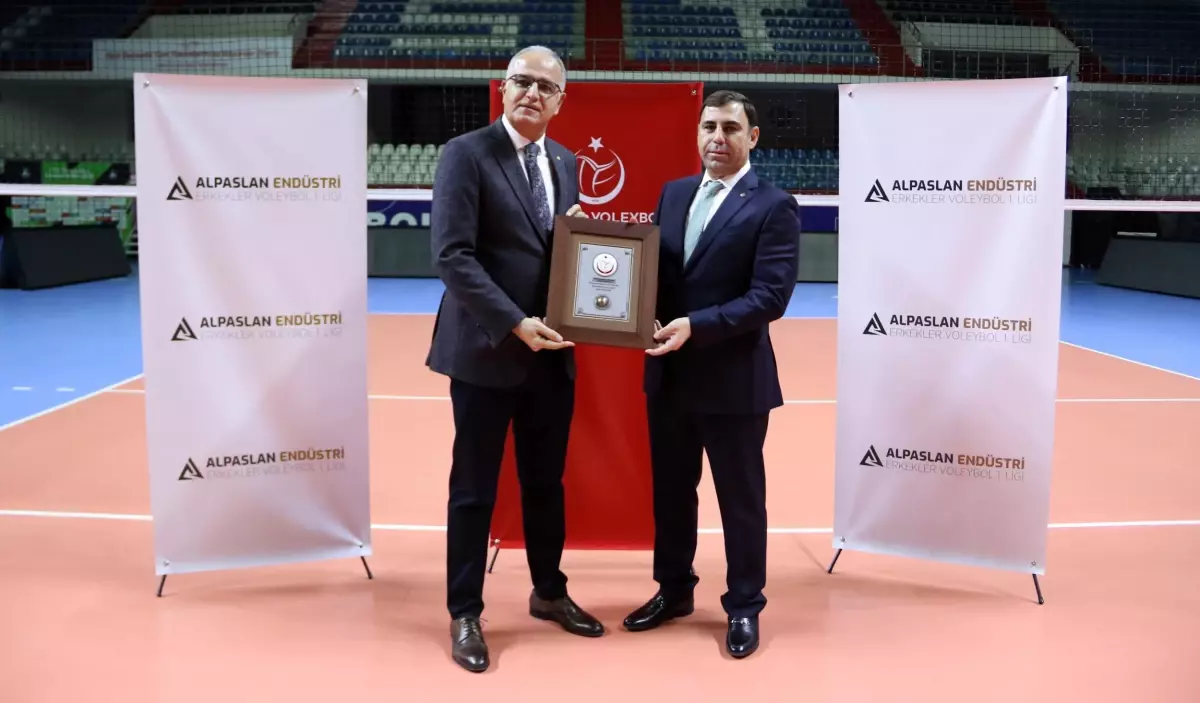 Alpaslan Endüstri, Erkekler Voleybol 1. Ligi\'ne isim sponsoru oldu