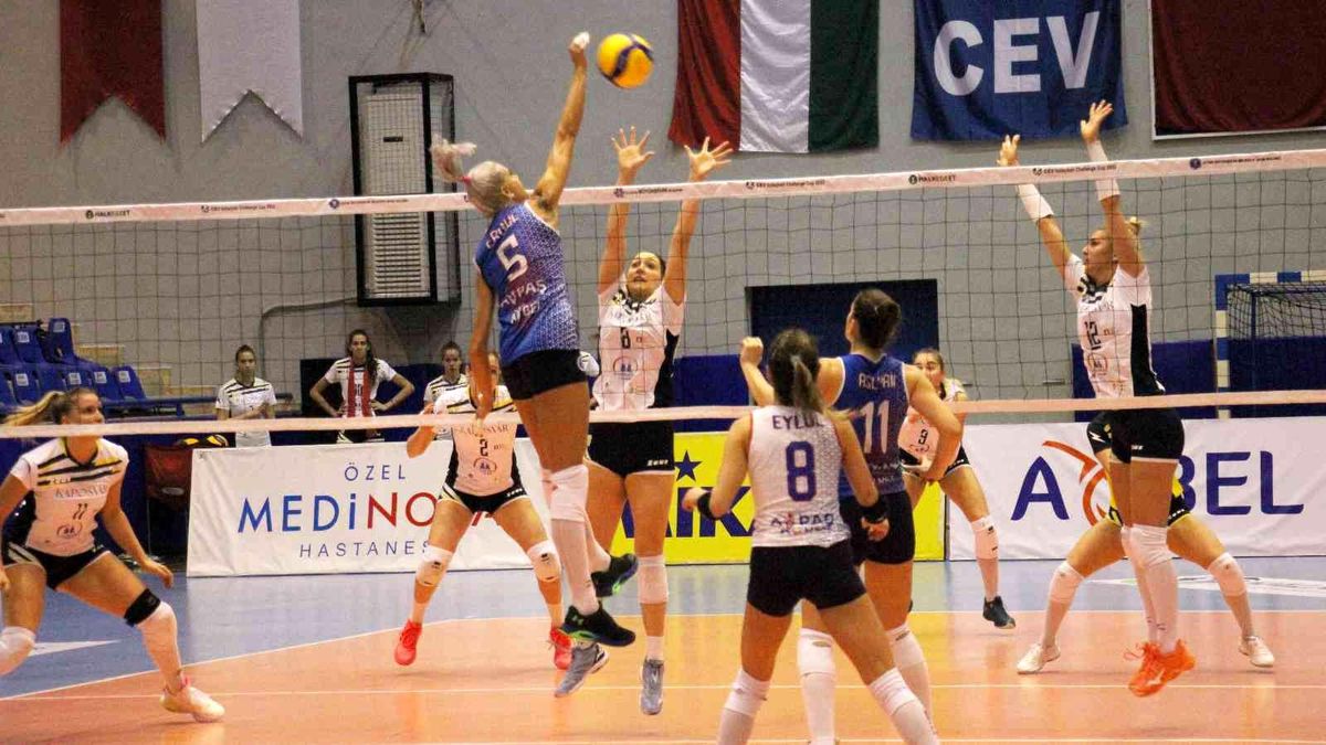 Aydın Büyükşehir, MCM-Diamant Kaposvar\'ı 3-0 mağlup etti