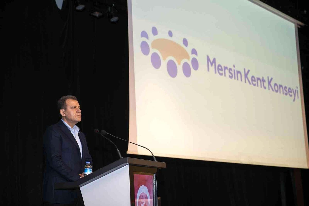 Başkan Seçer, Mersin Kent Konseyi Olağan Genel Kuruluna katıldı