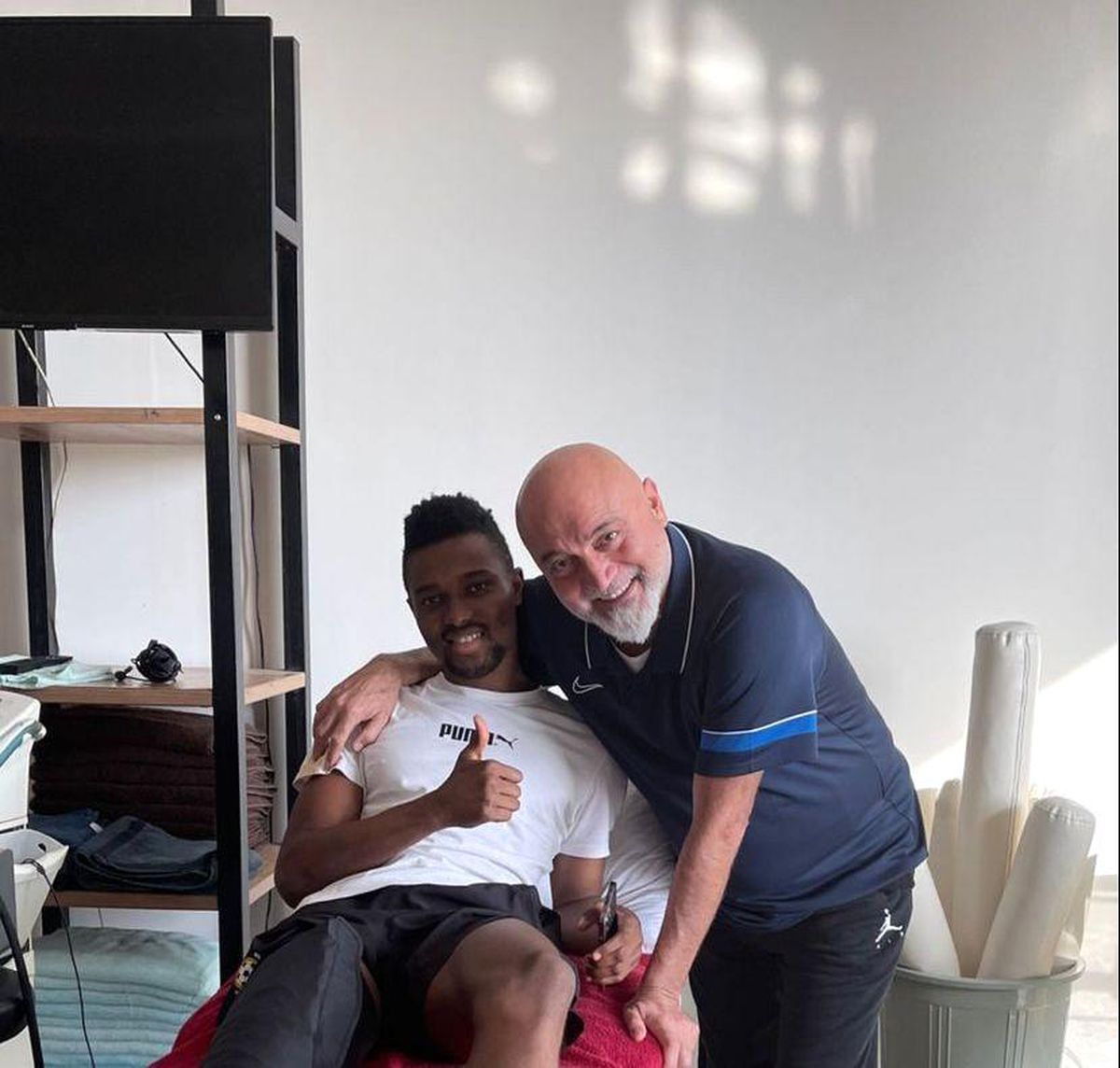 Bernard Mensah Kayseri\'ye geldi