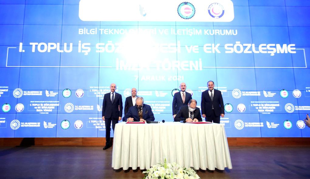 BTK ile Öz İletişim-İş Sendikası Arasında "Toplu İş Sözleşmesi 2. Ek Protokolü" İmzalandı